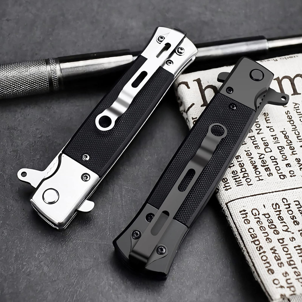 COLORICH Outdoor Folding Knife - Pocket Knife, Sharp One-Handed Knife, Fishing Knife, Fishing Knife, Stainless Steel Blade, Pocket Folding Knife, Camping Tool for Fishing, Hunting, Sports Activities